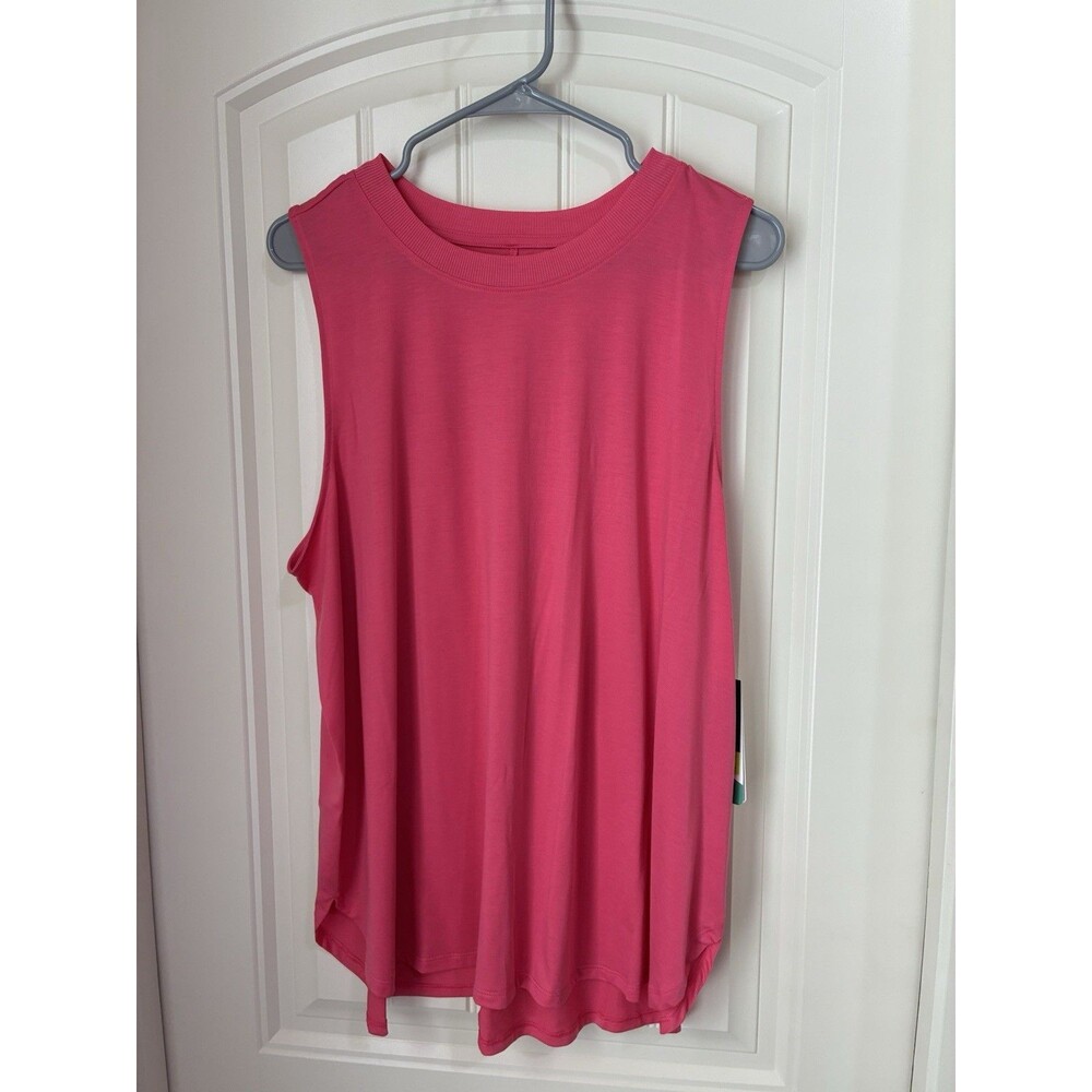 Tek Gear Women’s PINK On The Go Sleeveless Athletic Tank Top - Size XXL NEW